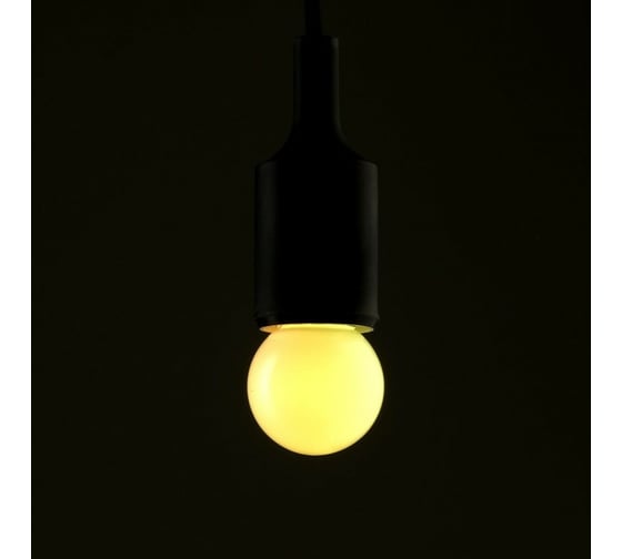 Светодиодная лампа LUAZON Lighting, G45, Е27, 1.5 Вт, для белт-лайта, RGB, синхронная работа 5082186