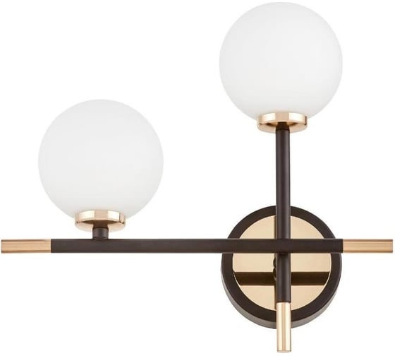 Бра Lumina Deco LDW 6033N-2 BK+GD