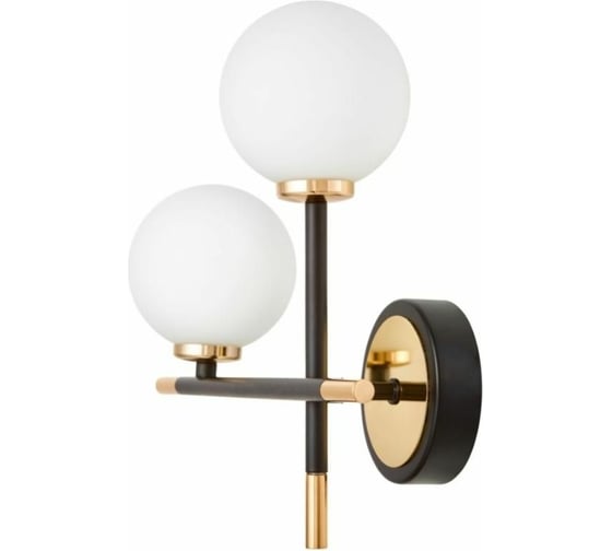 Бра Lumina Deco LDW 6033N-2 BK+GD