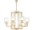 Люстра Lumina Deco LDW 1223-1 BK+MD 1