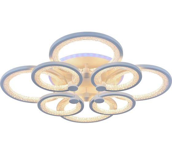 Светодиодная люстра Profit Light 8002/4+4 WHT