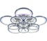 Светодиодная люстра Profit Light 8002/5+5 CHR 3