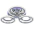 Светодиодная люстра Profit Light 8003/3+3 CHR 3