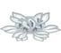 Светодиодная люстра Profit Light 8004/6+3 CHR 1