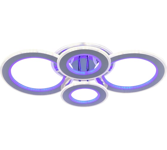 Светодиодная люстра Profit Light 8005/2+2 CHR