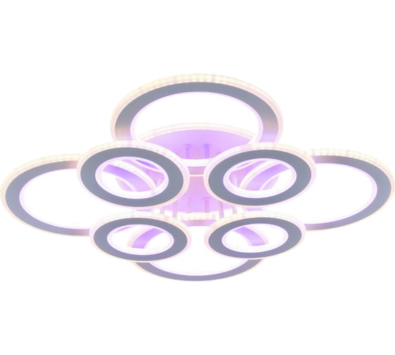 Светодиодная люстра Profit Light 8005/4+4 WHT