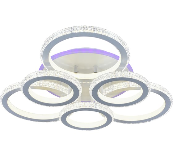 Светодиодная люстра Profit Light 8017/3+3 WHT