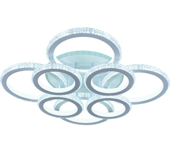 Светодиодная люстра Profit Light 8017/4+4 WHT 1