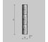 Настенный светильник MAYTONI (бра) Facet 3хE14x60 W MOD094WL-03G 9