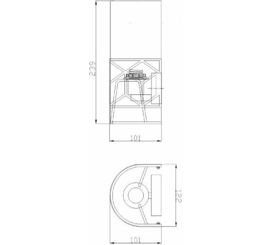Настенный светильник (бра) MAYTONI Messina, 1хE14x40 W H223-WL-01-G