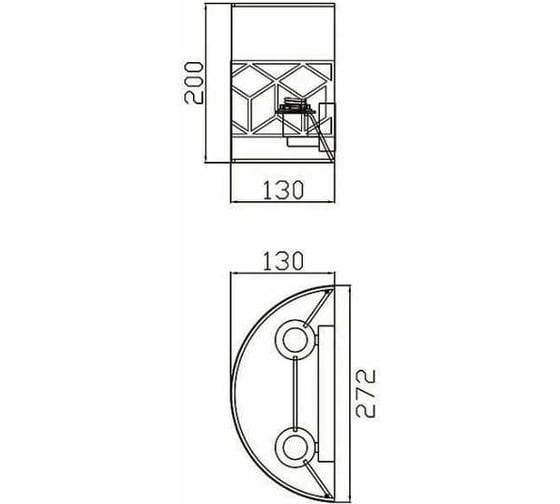 Настенный светильник (бра) MAYTONI Messina, 2хE14x40 W H223-WL-02-G