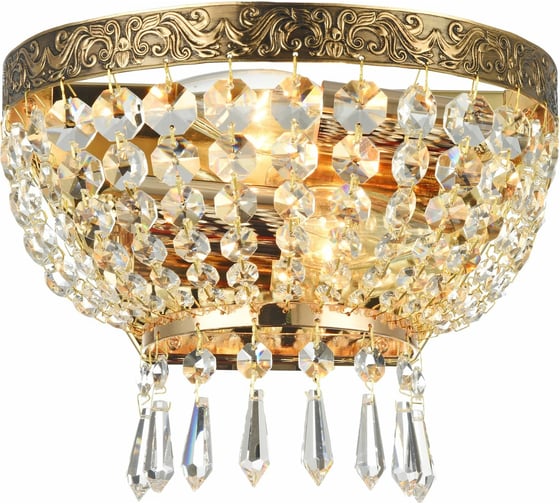 Настенный светильник (бра) MAYTONI Tiara 2хE14x60 W DIA500-WL-02-G