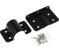 Кронштейн на трубу LUAZON, для прожектора модульного M-01B, M-02B, черный 3852608