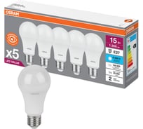 Светодиодная лампа Osram LVCLA125 15SW/865 230V E27 2X5 RU 4058075577862