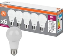Светодиодная лампа Osram LVCLA75 10SW/840 230V E27 2X5 RU OSRAM 4058075577749