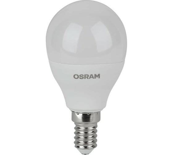 Светодиодная лампа Osram LVCLP60 7SW/865 230V E14 2X5 RU 4058075578166 1
