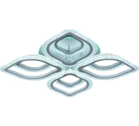 Светодиодная люстра Profit Light 8018/4+4 WHT