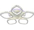 Светодиодная люстра Profit Light 8022/5 WHT 3