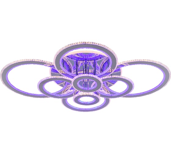 Светодиодная люстра Profit Light 8040/8 CHR