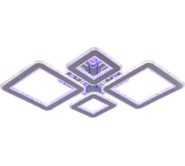 Светодиодная люстра Profit Light 8041/2+2 CHR