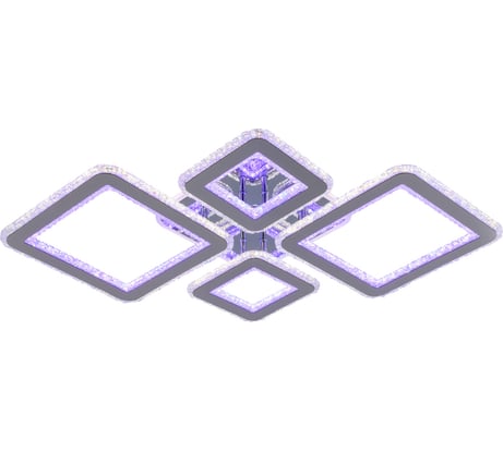 Светодиодная люстра Profit Light 8041/2+2 CHR