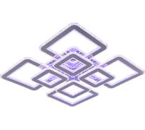 Светодиодная люстра Profit Light 8041/4+4 CHR B