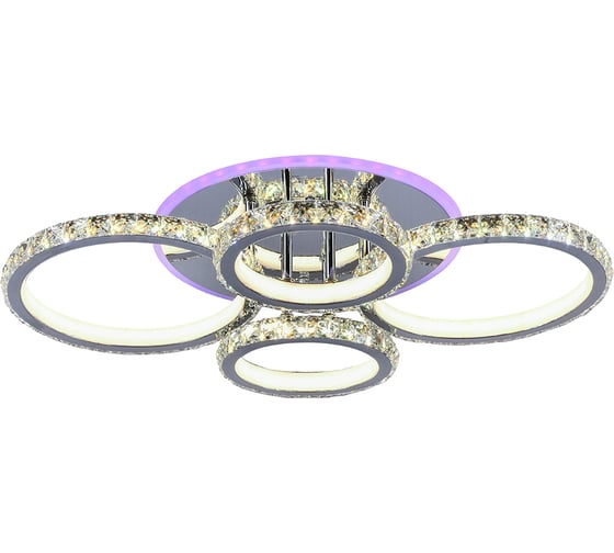 Светодиодная люстра Profit Light 8052/2+2 CHR