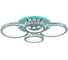 Светодиодная люстра Profit Light 8052/2+2 CHR 1