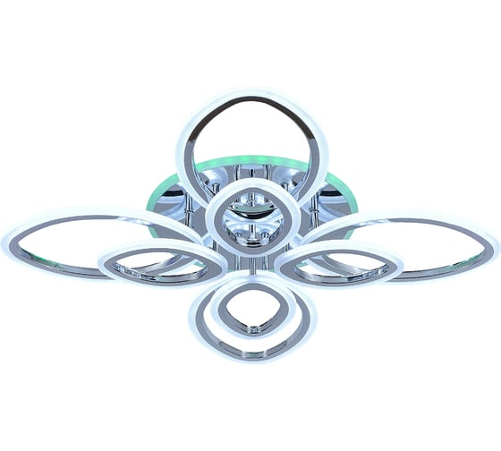 Светодиодная люстра Profit Light 8055/4+4 CHR 1