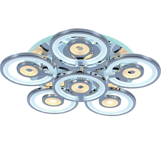 Светодиодная люстра Profit Light 8070/5+1 CHR