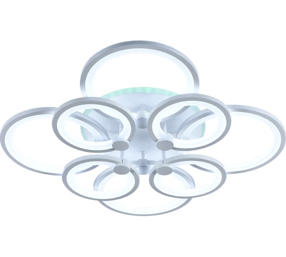Светодиодная люстра Profit Light 8077/4+4 WHT 1
