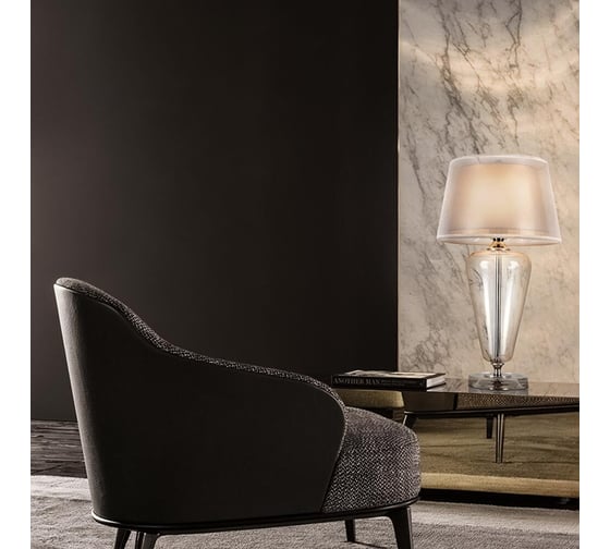 Настольный светильник MAYTONI Verre 1хE27x40 W Z005TL-01CH