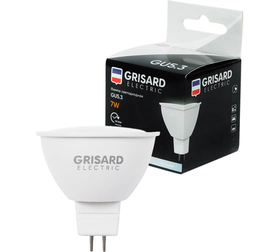 Светодиодная лампа Grisard Electric MR16 софит GU5.3 7Вт 4000К 220В GRE-002-0067(1)