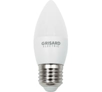 Светодиодная лампа Grisard Electric свеча C35 Е27 7Вт 4000К 220В 10 шт GRE-002-0042