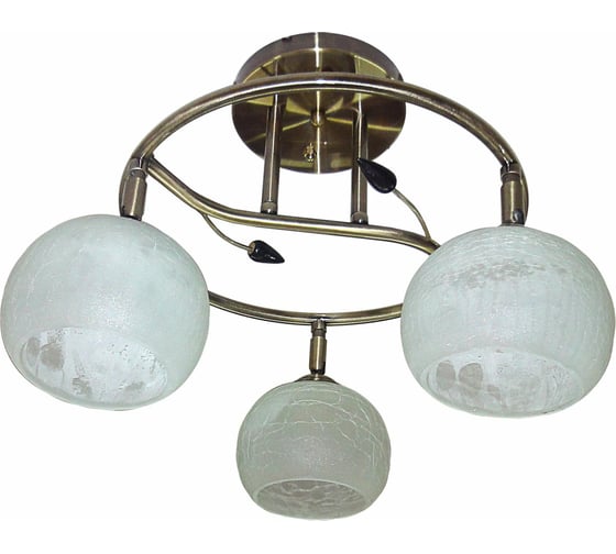 Подвесная люстра РОССВЕТ 3*60Вт*E27 РС18280 AB/3C 1