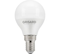 Светодиодная лампа Grisard Electric шар G45 E14 7Вт 4000К 220В 10 шт GRE-002-0036