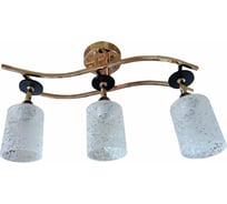 Потолочный светильник РОССВЕТ 3*60Вт*E27 РС16240 FG+BK/3C