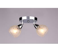 Настенно-потолочный спот РОССВЕТ 2*40Вт*E14 РС17290 CR/2S