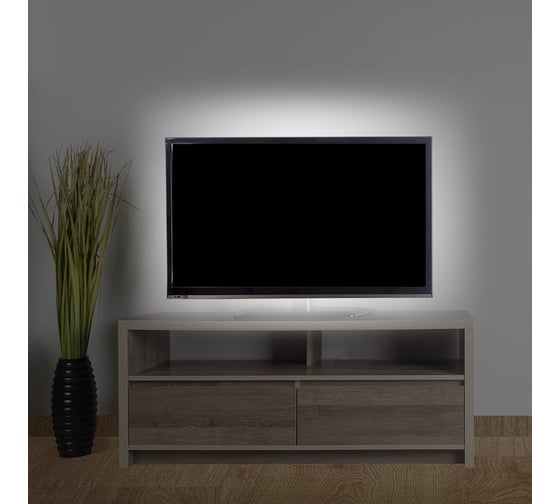 Светодиодная лента Lamper LED USB 5В, 1 м, 8 мм, IP65, SMD 2835, 60 LED/m, свет белый 6500 K 141-385