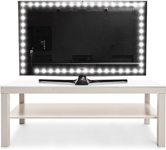 Светодиодная лента Lamper LED USB 5В, 1 м, 8 мм, IP65, SMD 2835, 60 LED/m, свет белый 6500 K 141-385