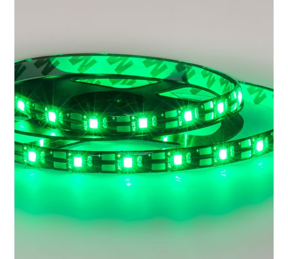 Светодиодная лента Lamper LED USB 5В, 1 м, 8 мм, IP65, SMD 2835, 60 LED/m, свет зеленый 141-384
