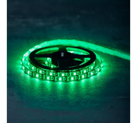 Светодиодная лента Lamper LED USB 5В, 1 м, 8 мм, IP65, SMD 2835, 60 LED/m, свет зеленый 141-384