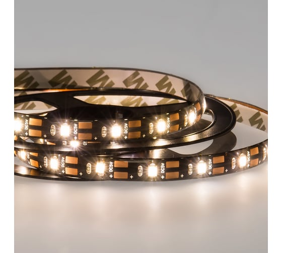Светодиодная лента Lamper LED USB 5В, 1 м, 8 мм, IP65, SMD 2835, 60 LED/m, теплый белый 3000 K 141-386