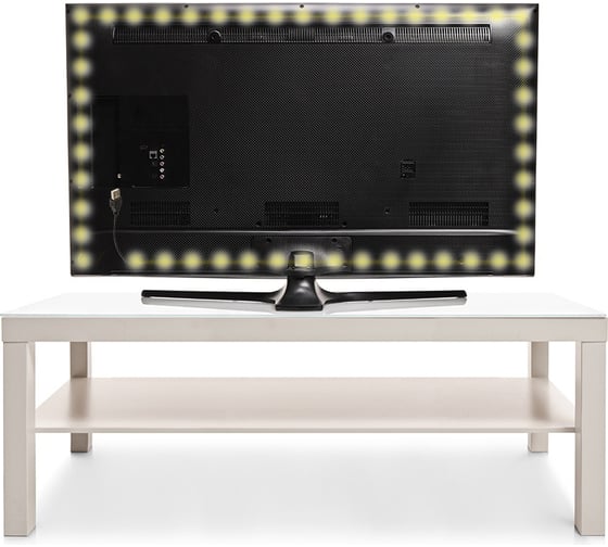 Светодиодная лента Lamper LED USB 5В, 1 м, 8 мм, IP65, SMD 2835, 60 LED/m, теплый белый 3000 K 141-386