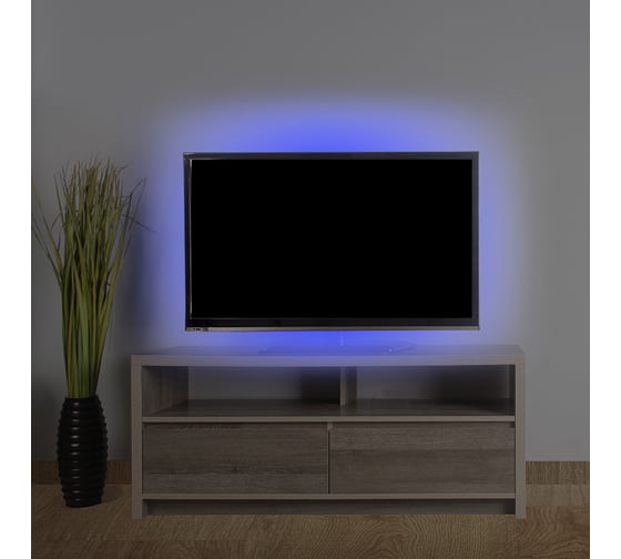 Светодиодная лента Lamper LED USB 5В, 1 м, 8 мм, IP65, SMD 2835, 60 LED/m, свет синий 141-383