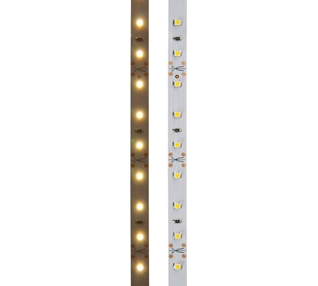 Светодиодная лента Lamper LED 5м, 12В, 8 мм, IP23, SMD 2835, 60 LED/m, свет теплый белый 141-336