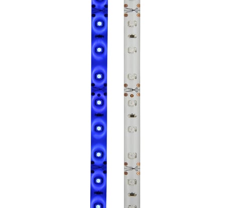 Светодиодная лента Lamper LED силикон 5м, 12В, 8мм, IP65, SMD 2835, 60 LED/m, свет синий 141-354