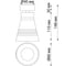 Накладной светильник NOVOTECH GU10, 9W, SOBIT 370856 2