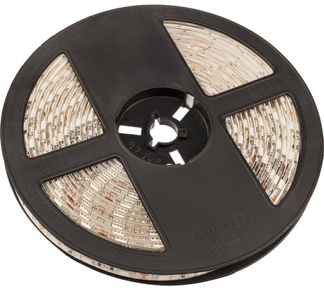 Светодиодная лента Lamper LED силикон 5м, 12В, 10 мм, IP65, SMD 5050, 60 LED/m, свет RGB 141-499