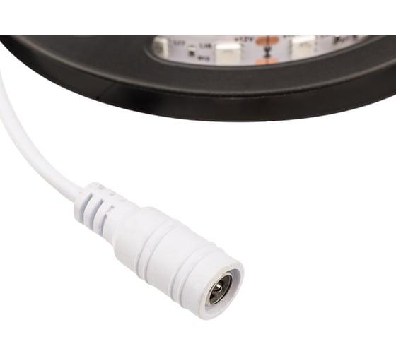 Светодиодная лента Lamper LED силикон 5м, 12В, 10мм, IP65, SMD 5050, 60 LED/m, свет желтый 141-492